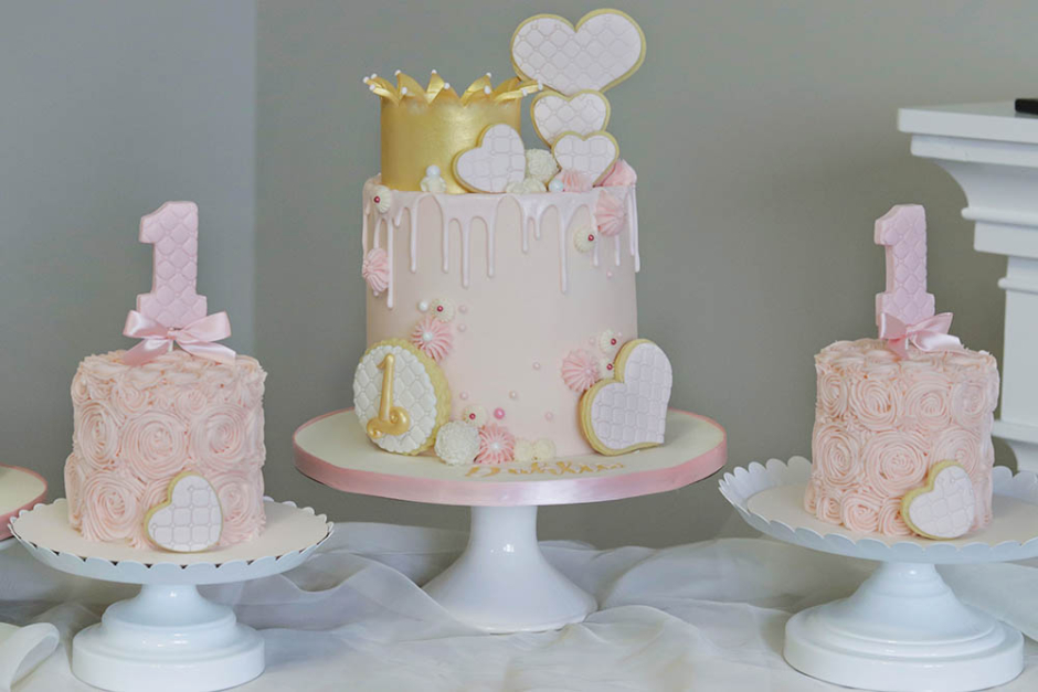 princess first birthday cakes